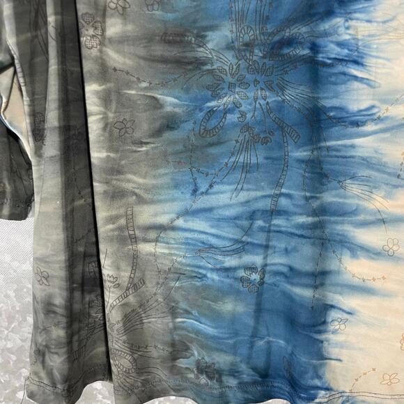 Only Nine Women's Vintage 90s Fairycore Tie Dye T-Shirt - Size 1X/2X - Plus Size - Picture 3 of 6